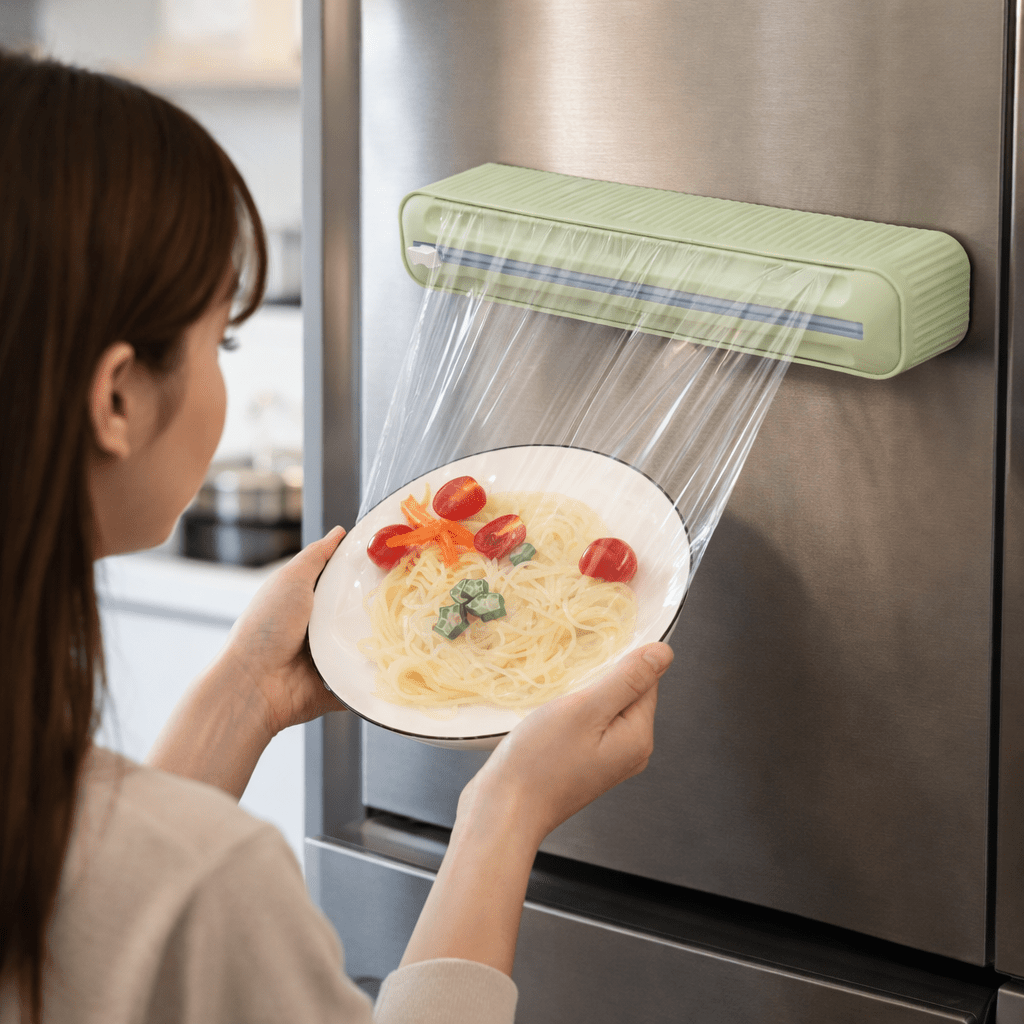 Magnetic Cling Wrap Dispenser (Refillable)