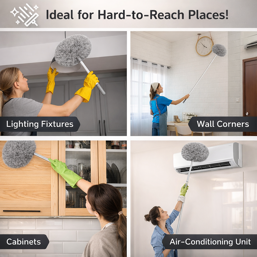 Extendable Fan Cleaning Brush