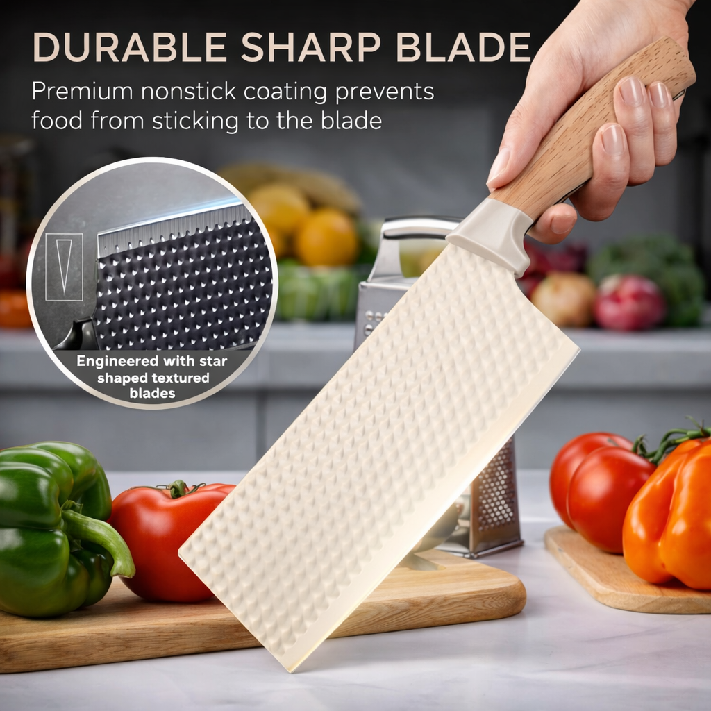 6-Piece Kitchen Knife Set with Holder