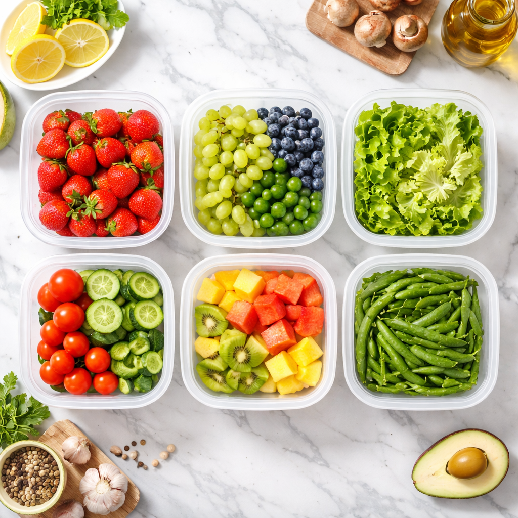 6-Piece Container Set with Strainer