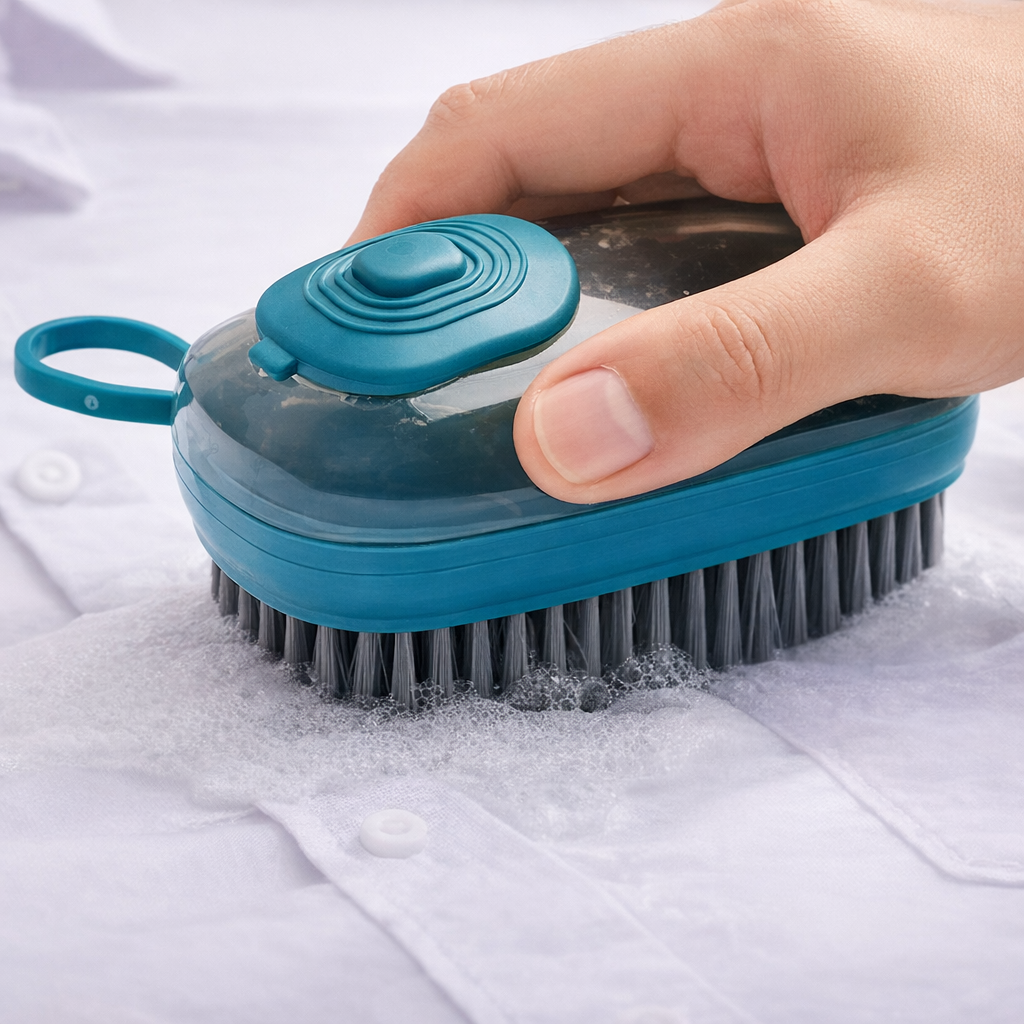 Soap Dispensing Cleaning Brush