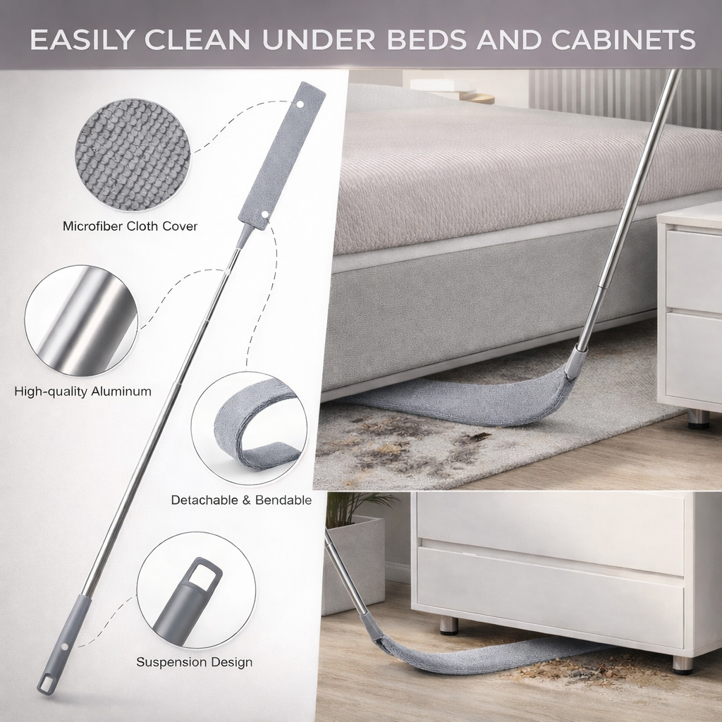 4-in-1 Extendable Microfiber Duster Kit
