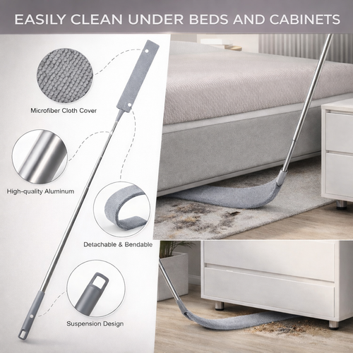 4-in-1 Extendable Microfiber Duster Kit